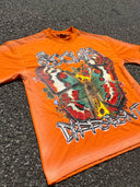 ORANGE BUTTERFLY TEE